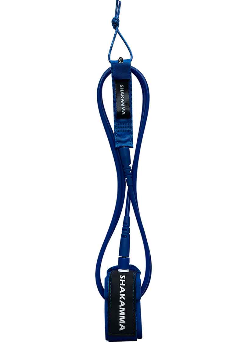 dark blue surf leg rope