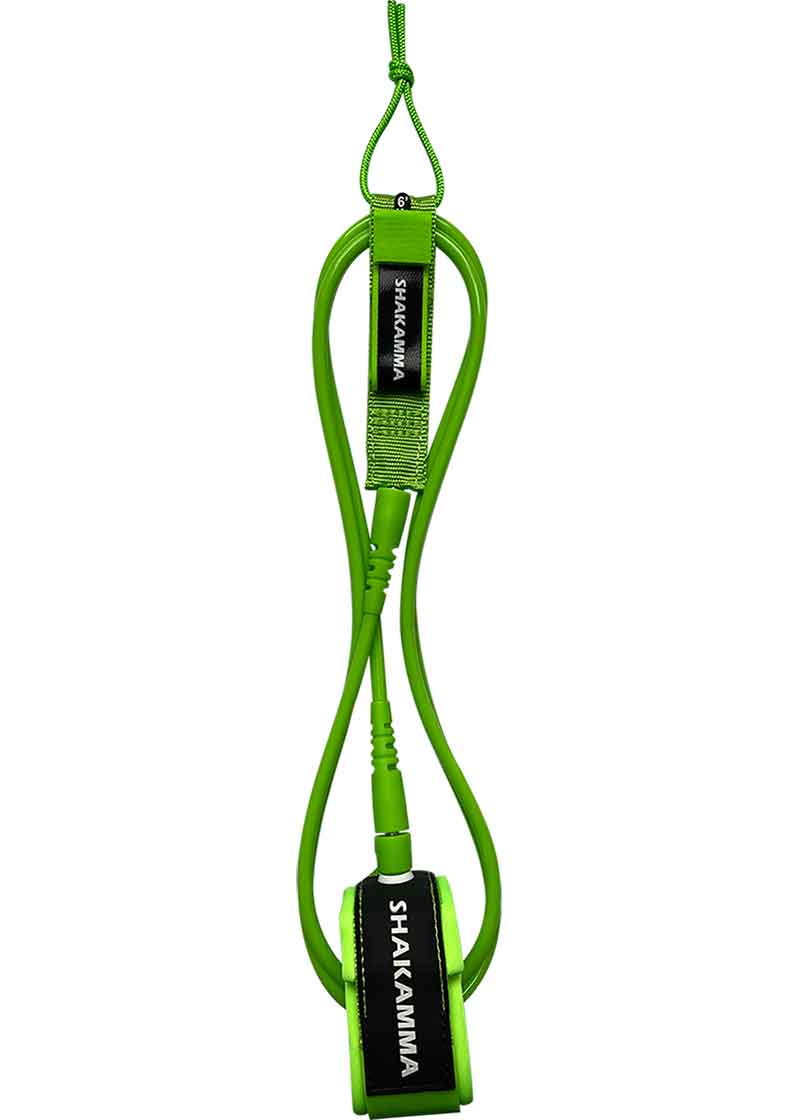 SURFBOARD LEASH MANUFACTURER LEG ROPE FACTORY AND SUPPLIER LIME