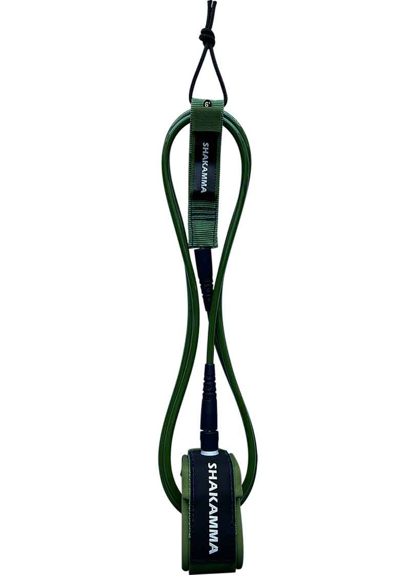 army green surf leg rope
