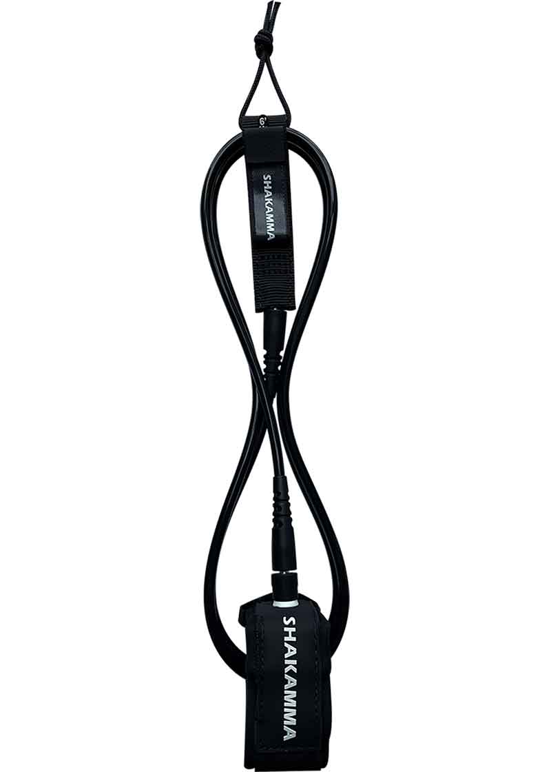SURFBOARD LEASH MANUFACTURER LEG ROPE FACTORY AND SUPPLIER BLACK