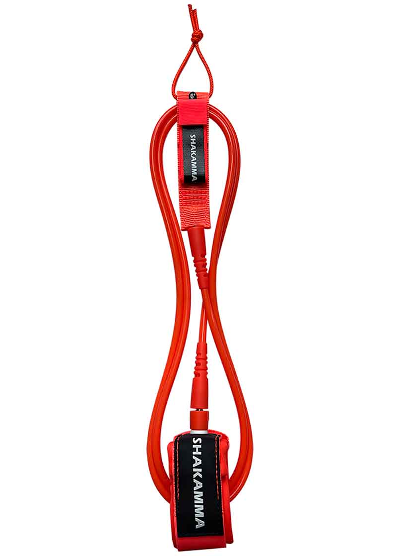 SURFBOARD LEASH MANUFACTURER LEG ROPE FACTORY AND SUPPLIER ORANGE