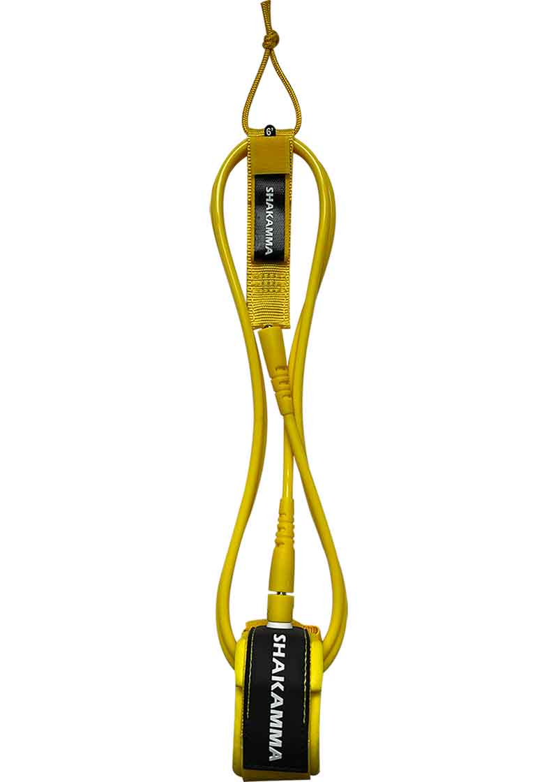 SURFBOARD LEASH MANUFACTURER YELLOW