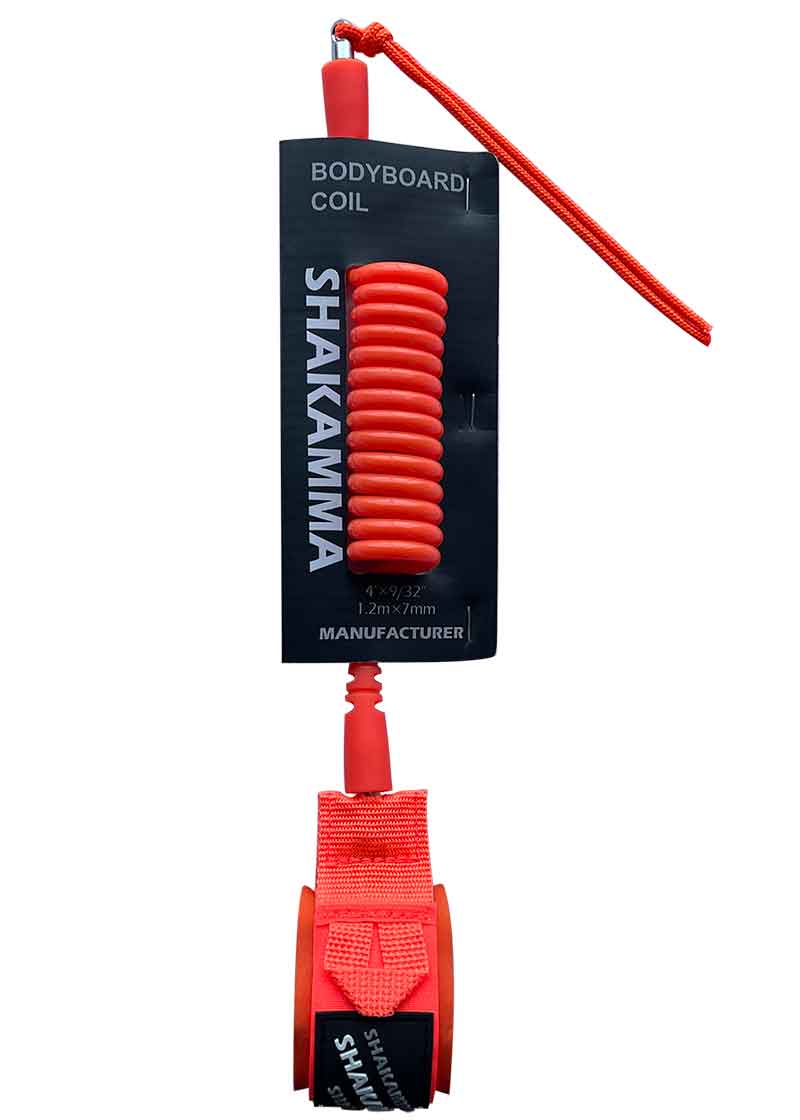 SHAKAMMA WRIST BODYBOARD LEASH CHINA MANUFACTURER ORANGE